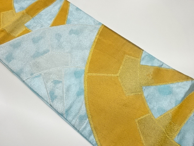 源氏車模様織出し袋帯